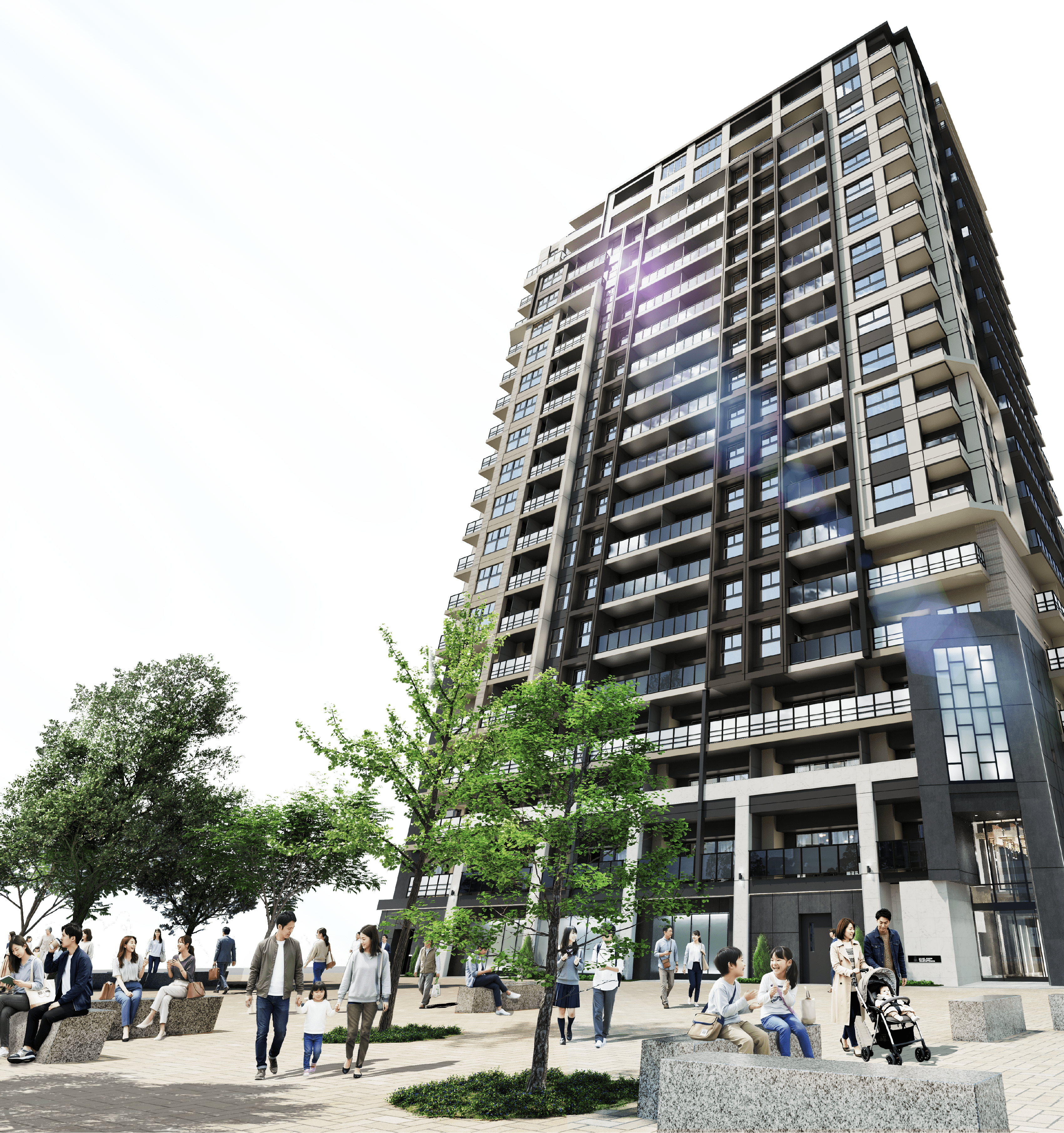 外観完成予想図